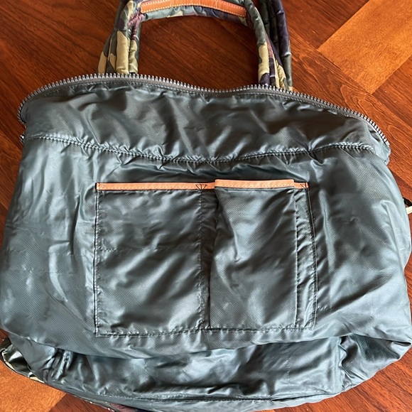 EUC MZ WALLACE MEDIUM CAMO METRO QUILTED TOTE - Picture 12 of 13